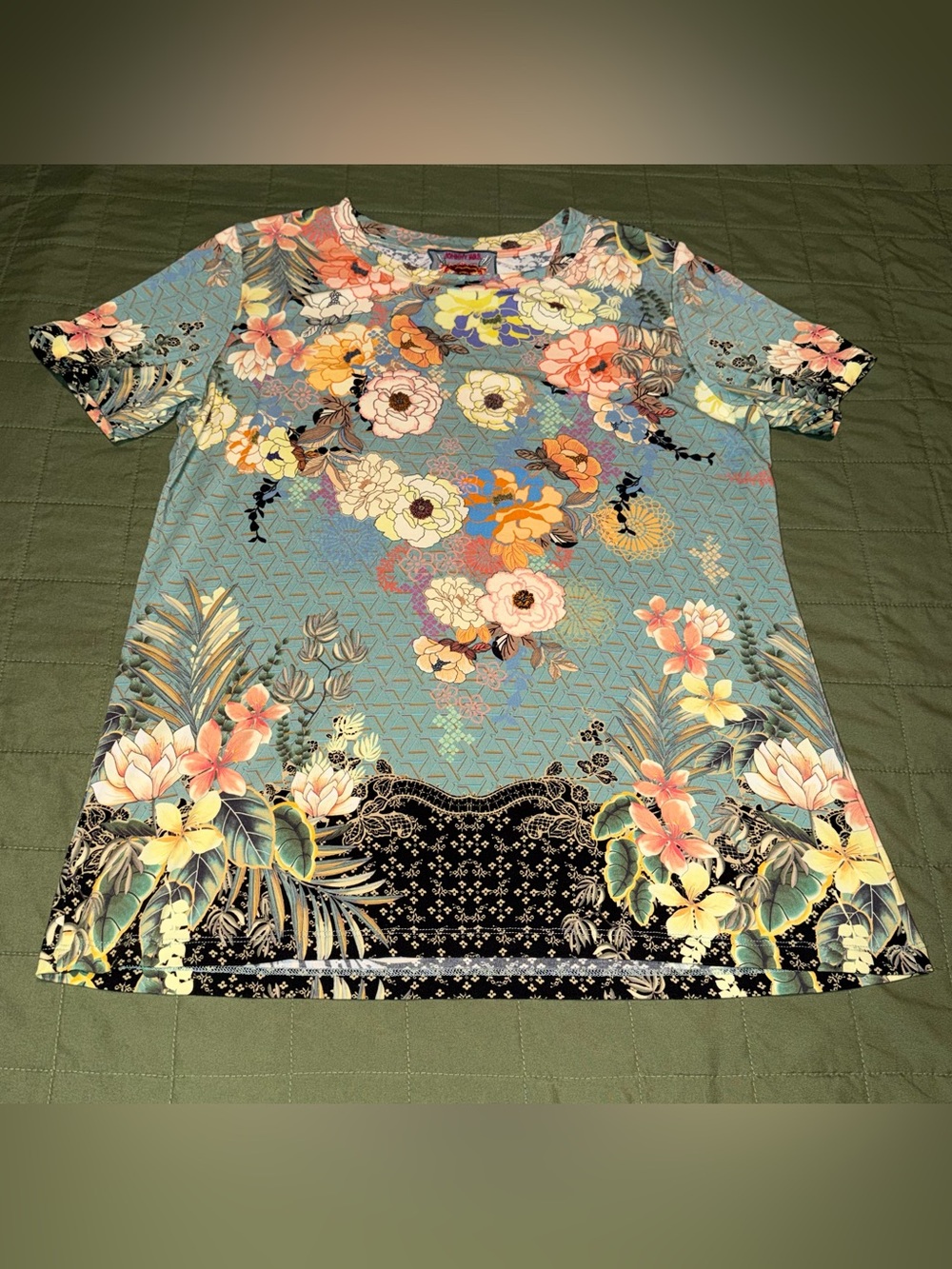 Johnny Was Millay Favorite S/S Crew Neck Tee Women’s Size-M